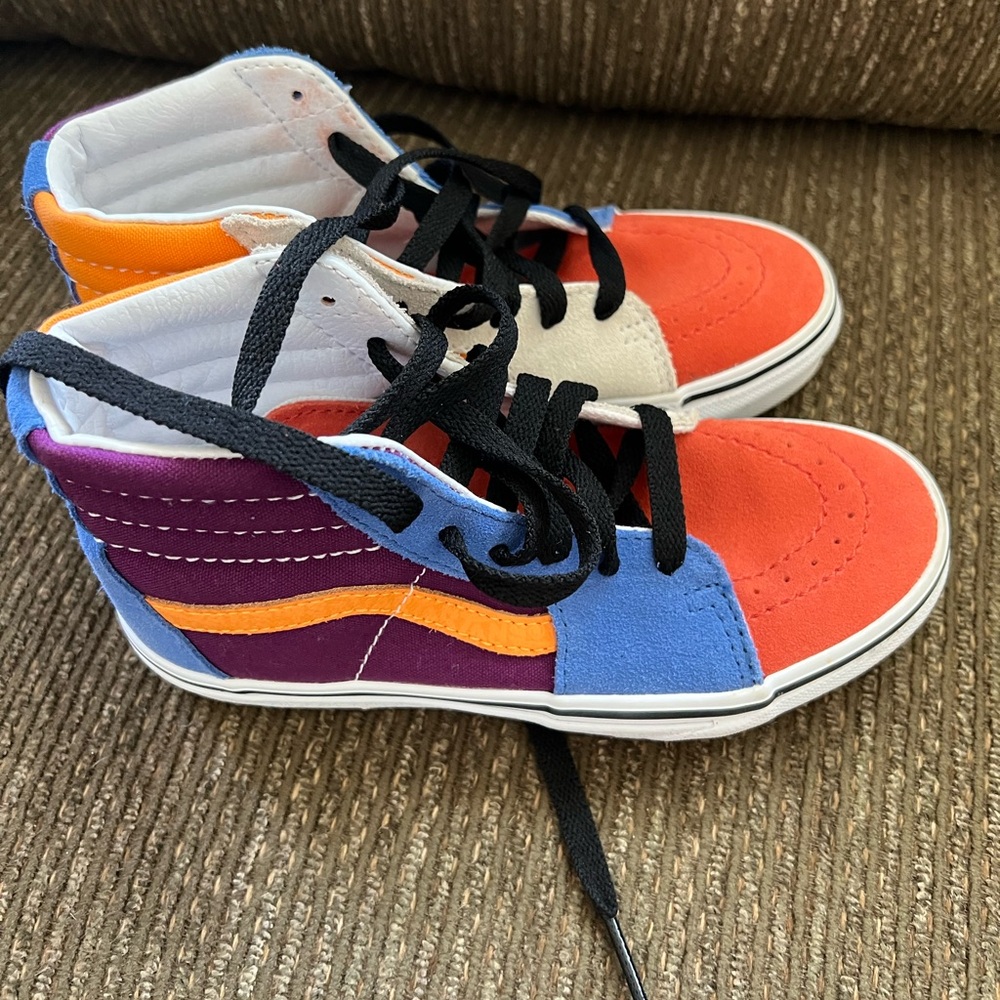 Vans High Tops Kids Size 1.0 NEW NO BOX RARE